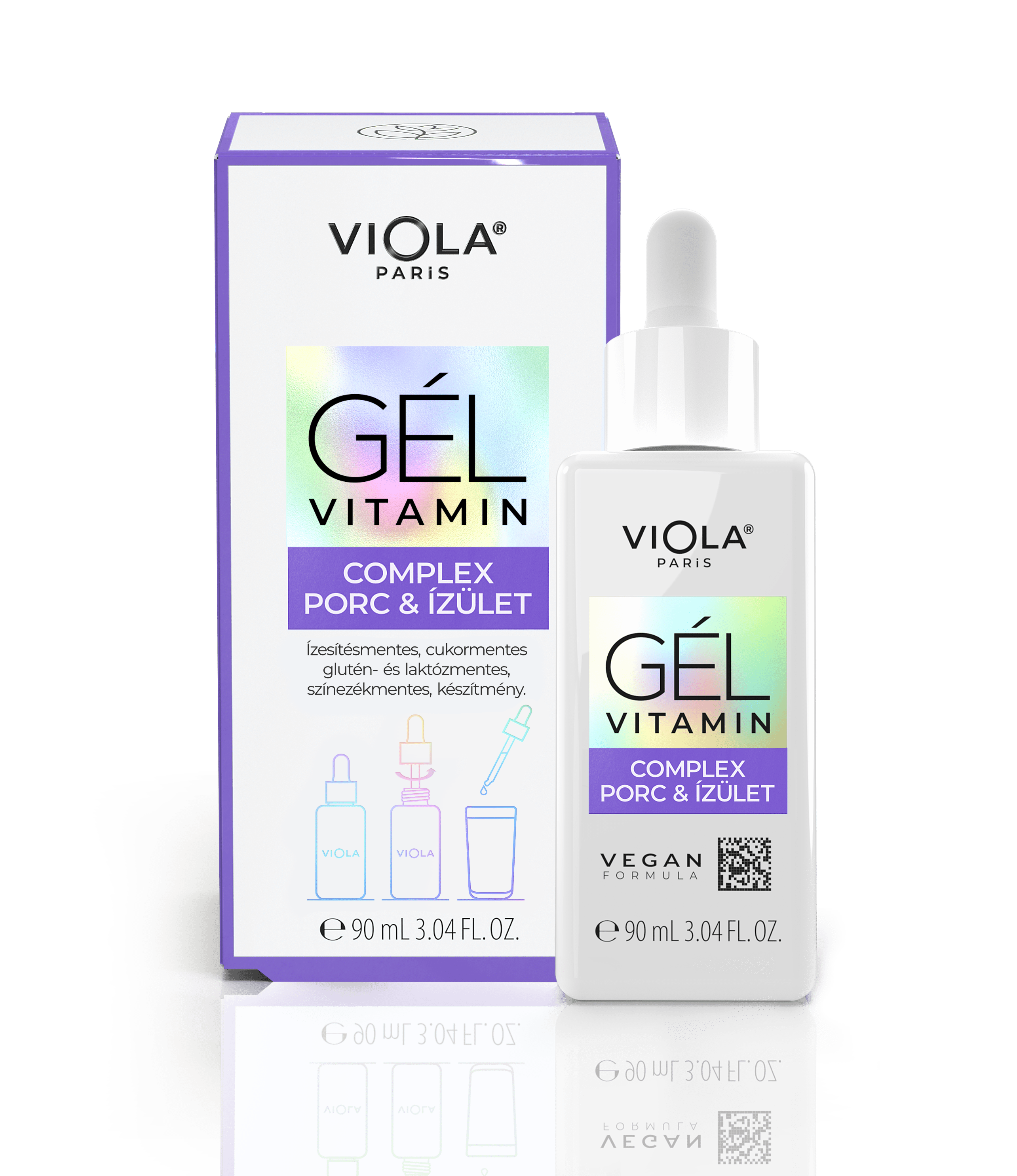 VIOLA Gélvitamin – COMPLEX PORC & ÍZÜLET - Vízangyal